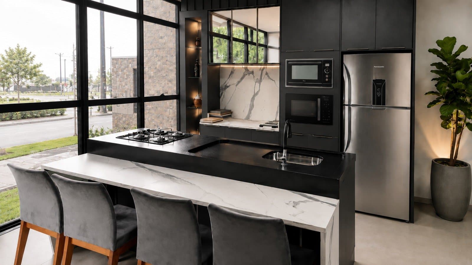 Showroom — Unidade 1 da Projetare — Rua Belo Horizonte, 3110 — Alto Alegre, Cascavel - PR